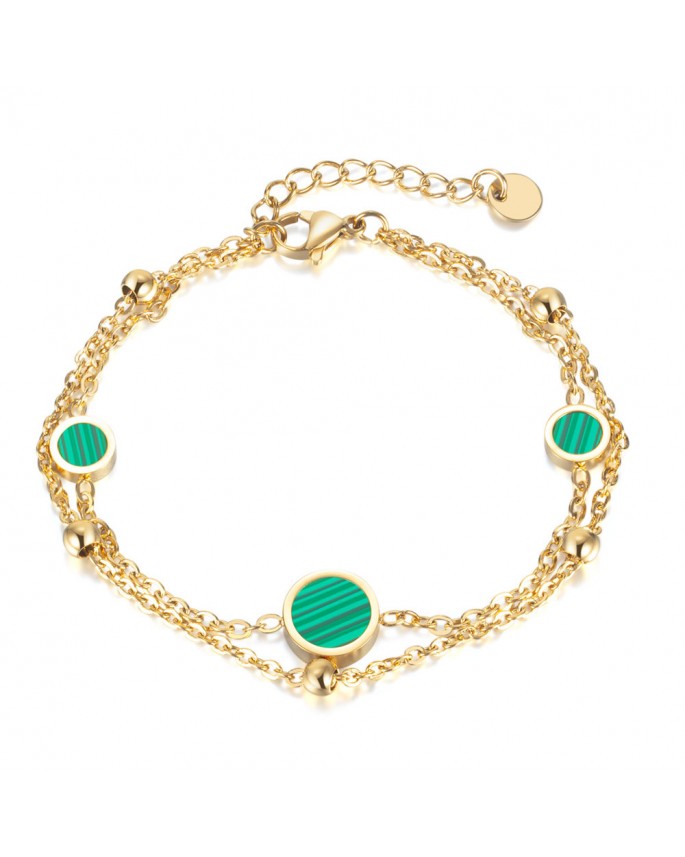 Bracelet 098 Emerald Fashion