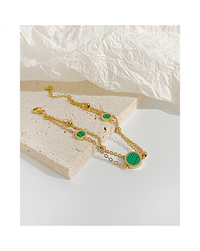 Bracelet 098 Emerald Fashion