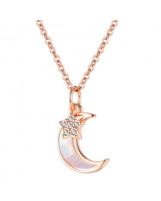 Necklace 132 Moon Crescent