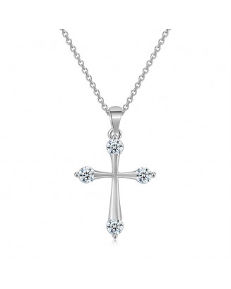 Necklace 152 Silver Cross