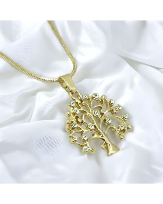 Necklace 155 Gold tree of life