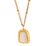 Necklace 171 Opal stone